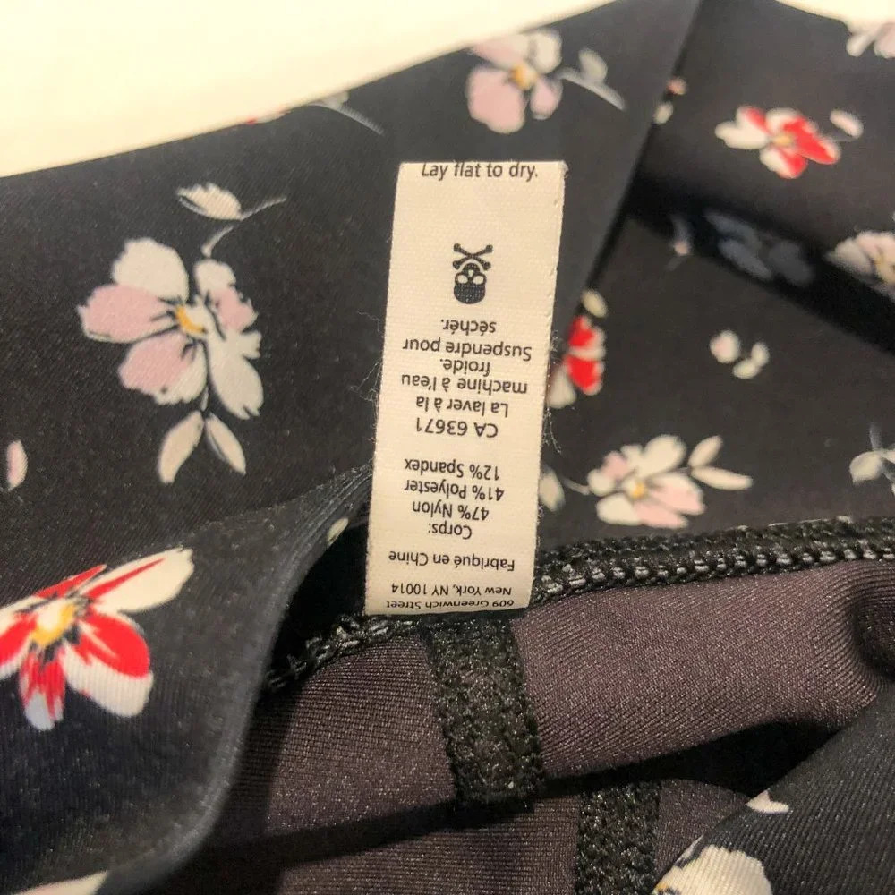 SOUL Soulcycle Floral Bohemian Athleisure Athletic High Waist Leggings Women's X - Picture 11 of 13